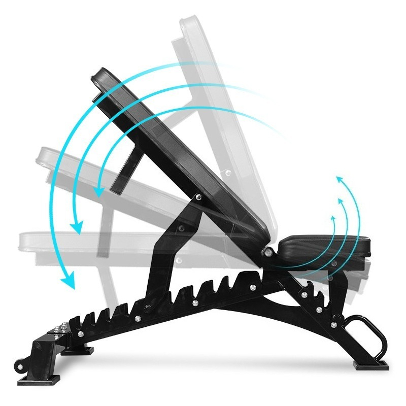 Home Gym Design - Commercial Metal Adjustable Dumbbell Bench Foldable