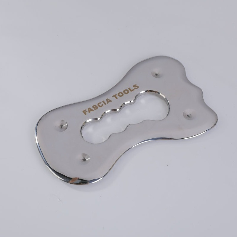 Home Gym Design - Hole‑Designed Stainless Steel Gua Sha Board
