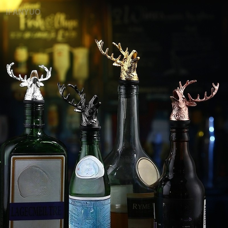 Zinc Alloy Deer Head Wine Pour - đánh giá và giá Head Racket Boom