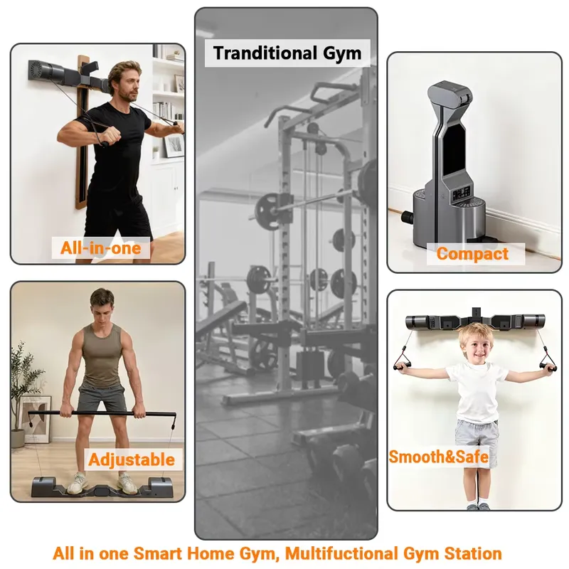 Multi Functional Gym Equipment - đánh giá và giá Home Gym Rack With Cables