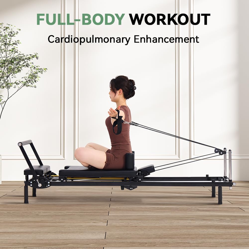 Foldable Pilates Reformer Mach - đánh giá và giá Home Gym Design