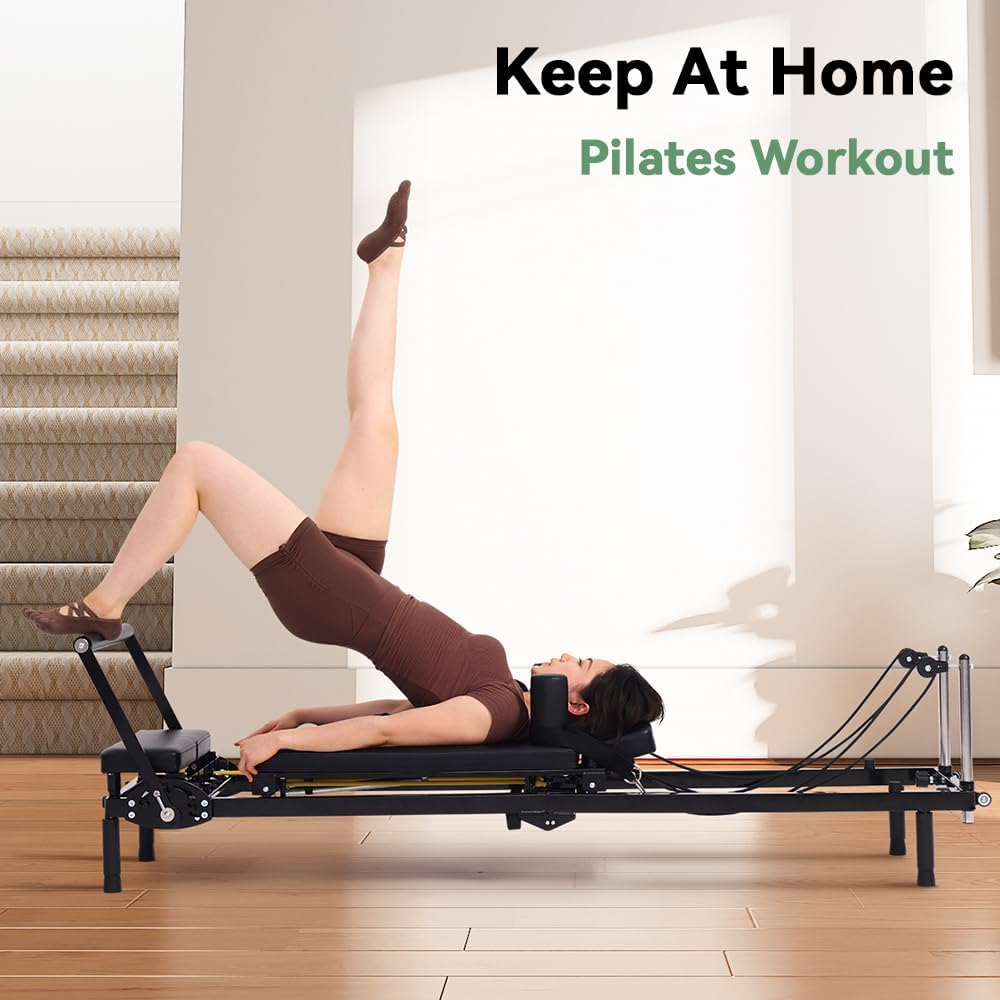 Foldable Pilates Reformer Mach - đánh giá và giá Home Gym Design