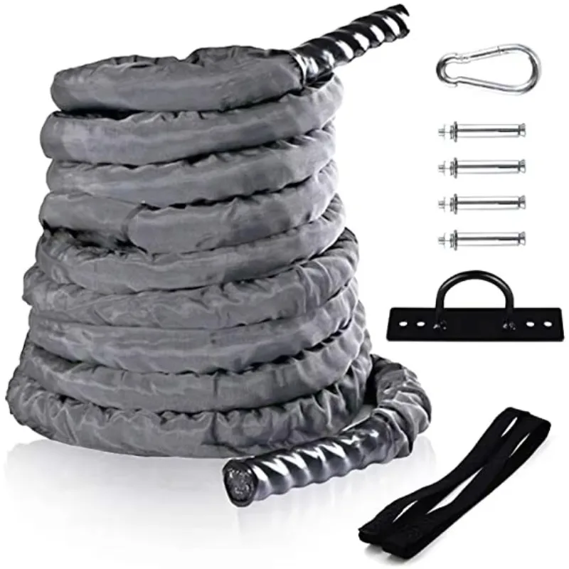 High Quality Nylon Battle Rope - đánh giá và giá Home Gym Leg