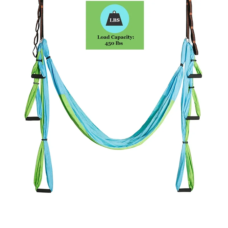6 Handles Aerial Yoga Hammock  - đánh giá và giá Yoga Trapeze Swing