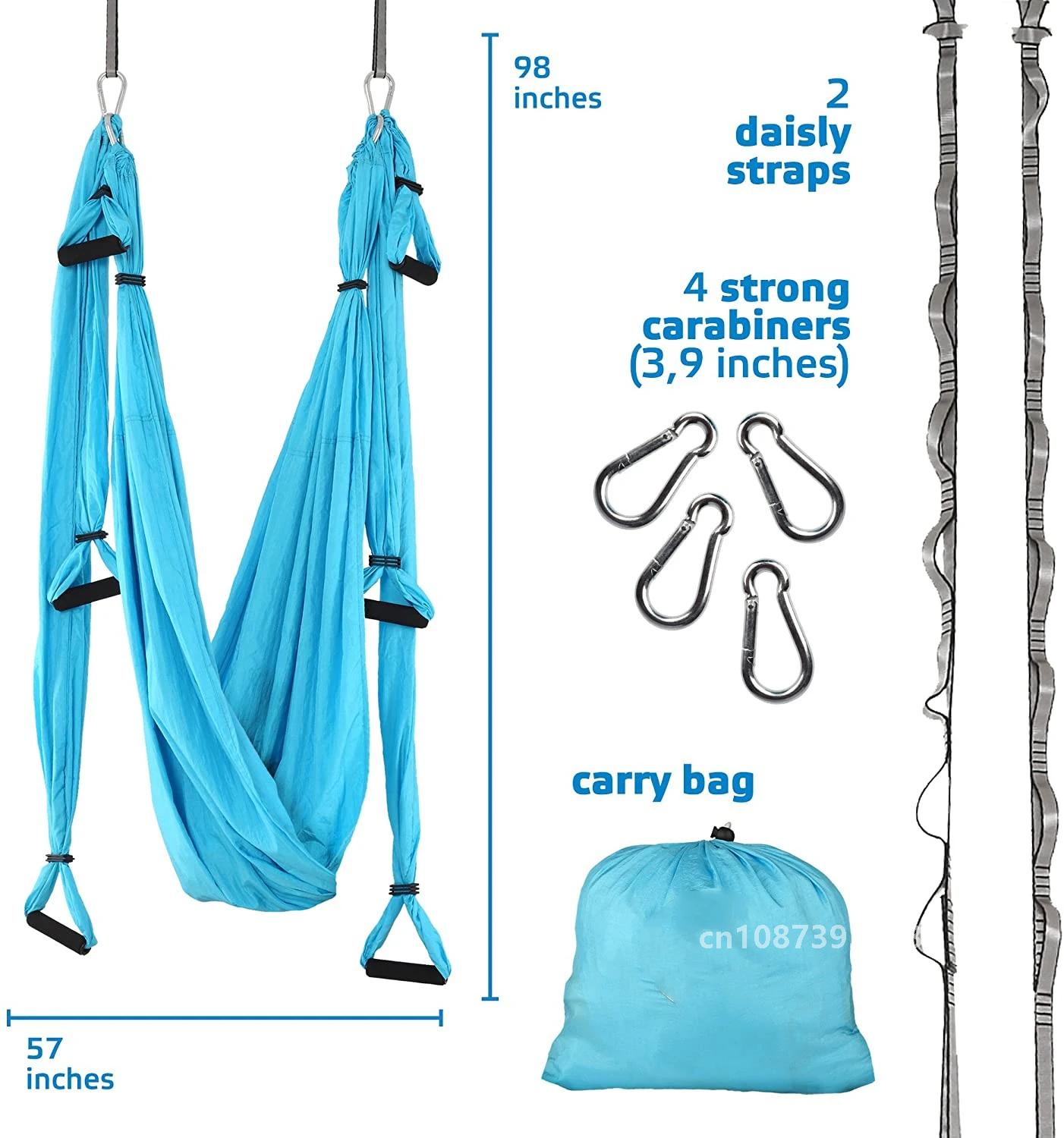 2.5*1.5m Aerial Yoga Swing wit - đánh giá và giá Yoga Trapeze Swing