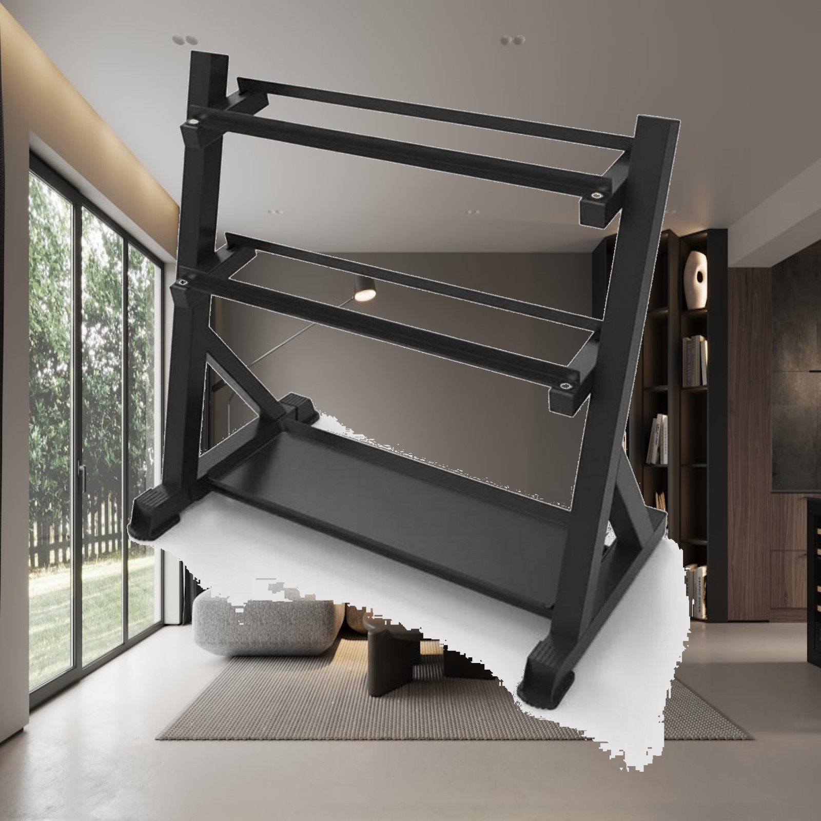 3 Tier Dumbbell Rack Saving He - đánh giá và giá Home Gym Usa
