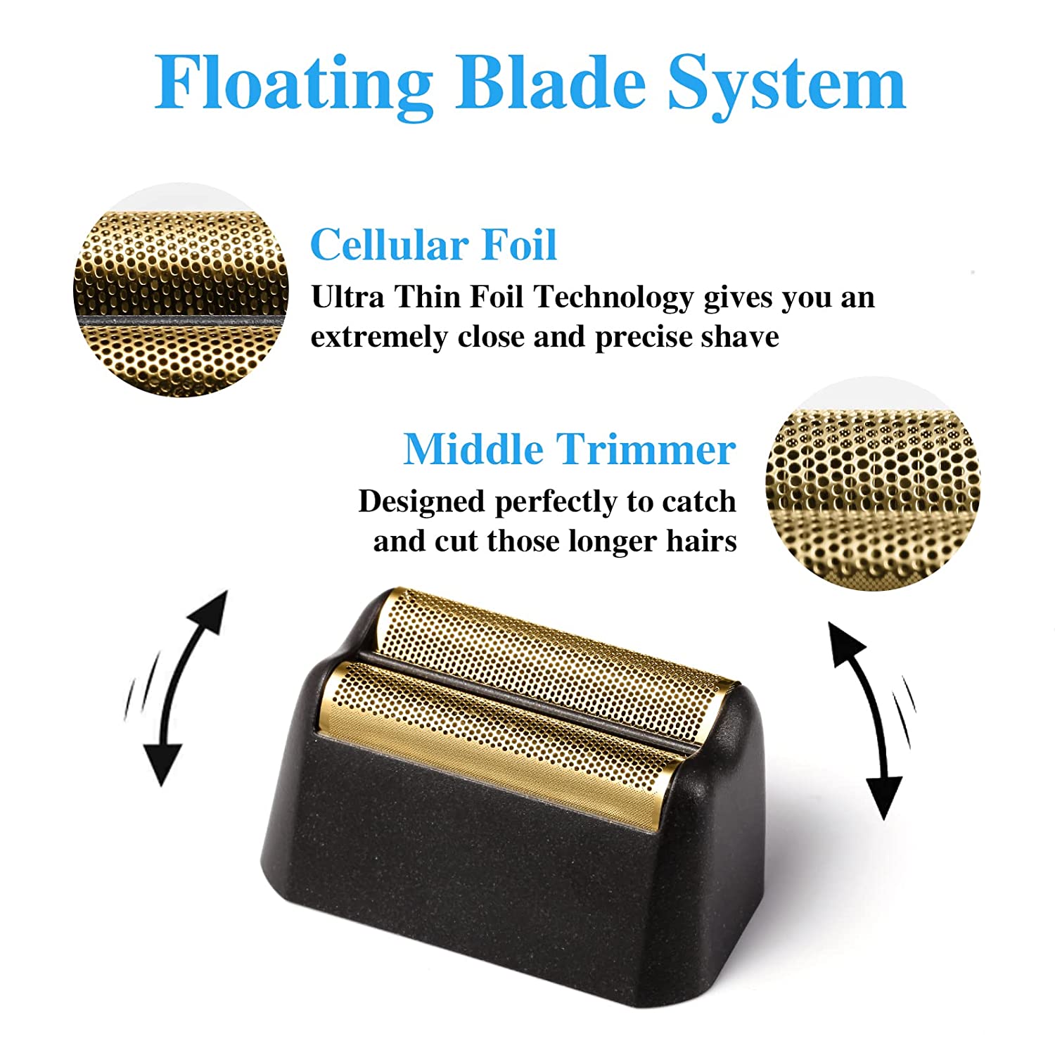 Replacement Foil Head and Blad - đánh giá và giá Head Racket Boom