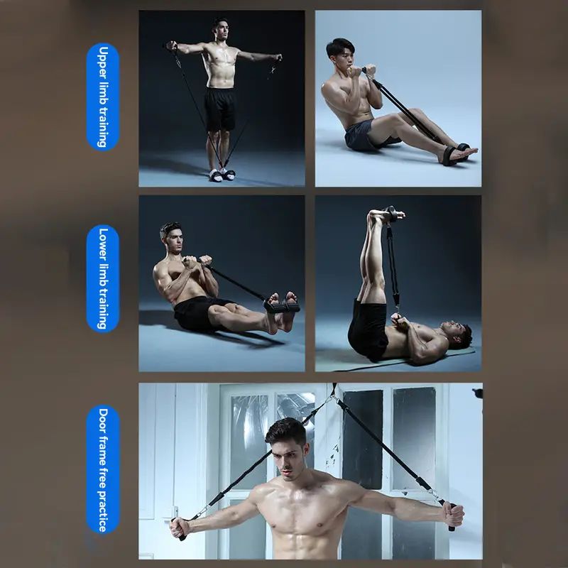 Pedal Tension Rope Puller Exer - đánh giá và giá Home Gym Kit For Men