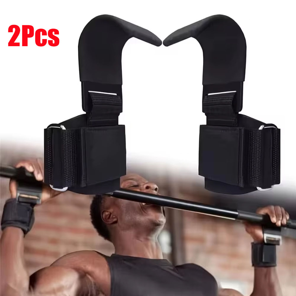 2Pcs Weight Lifting Hooks Non  - đánh giá và giá Lifting Straps Wrist