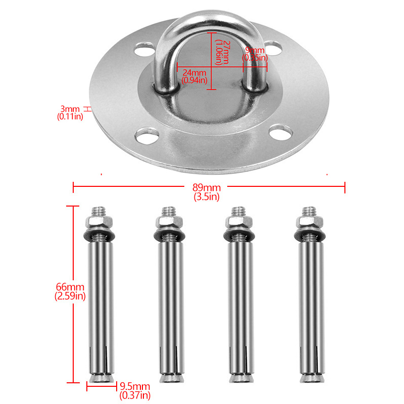 1/2/3Set Suspension Bracket Sw - đánh giá và giá Yoga Trapeze Swing