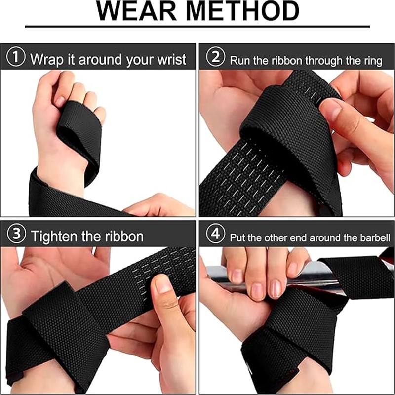 Weightlifting Wrist Straps Str - đánh giá và giá Lifting Straps Wrist