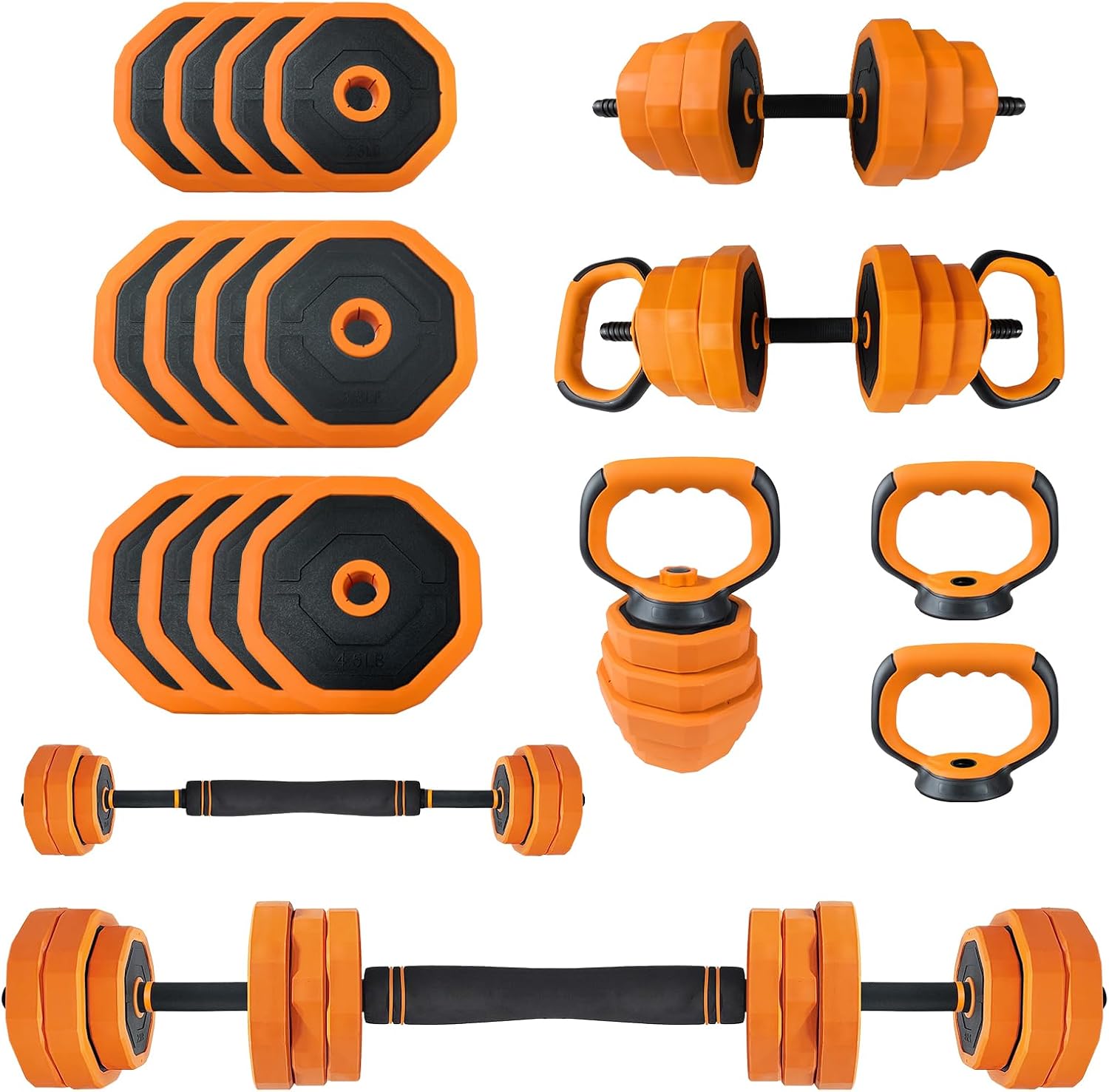 4-in-1 Adjustable Dumbbell Set - đánh giá và giá Home Gym Used