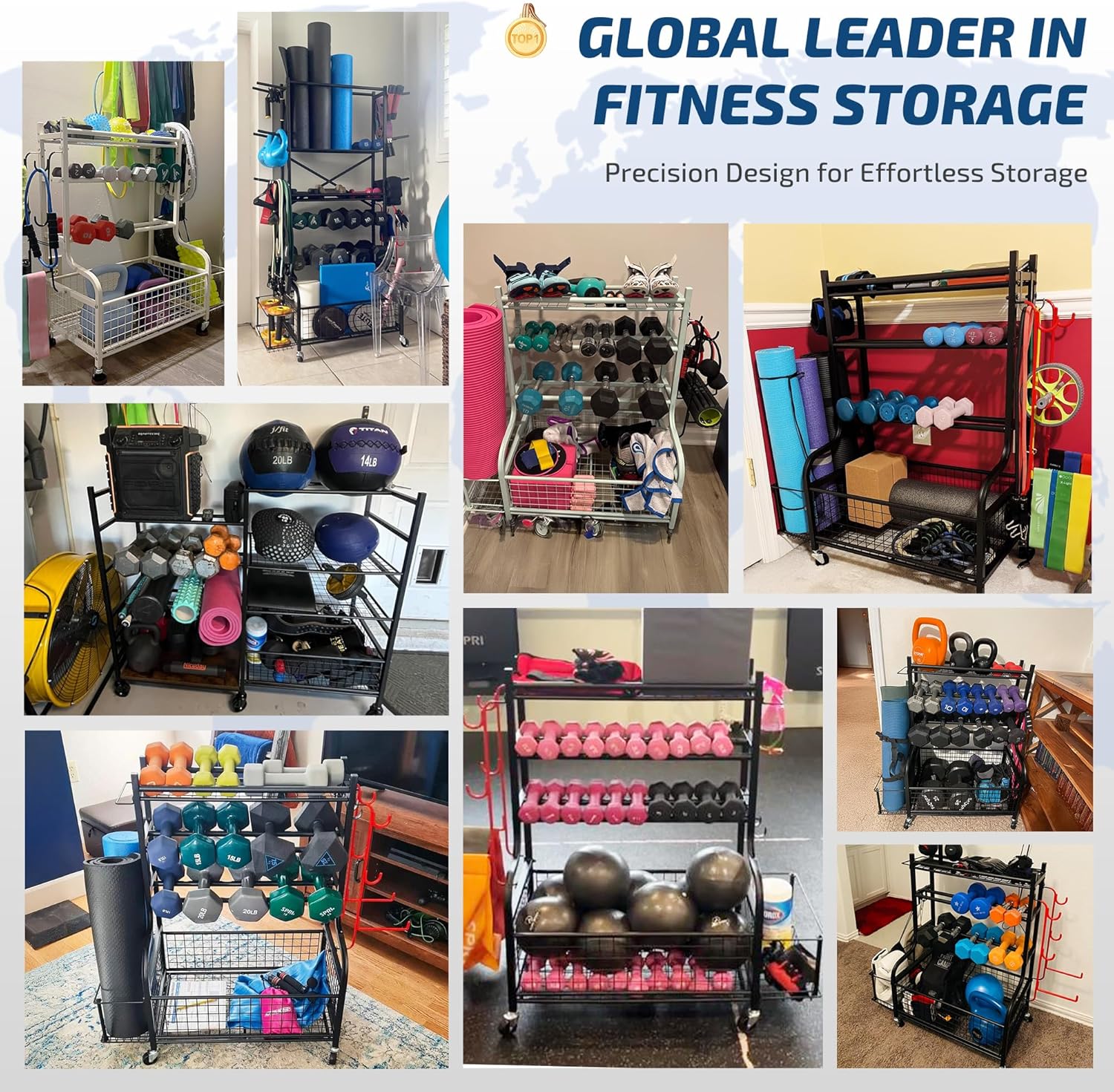 Home Gym Dumbbell Rack with Wh - đánh giá và giá Home Gym Usa