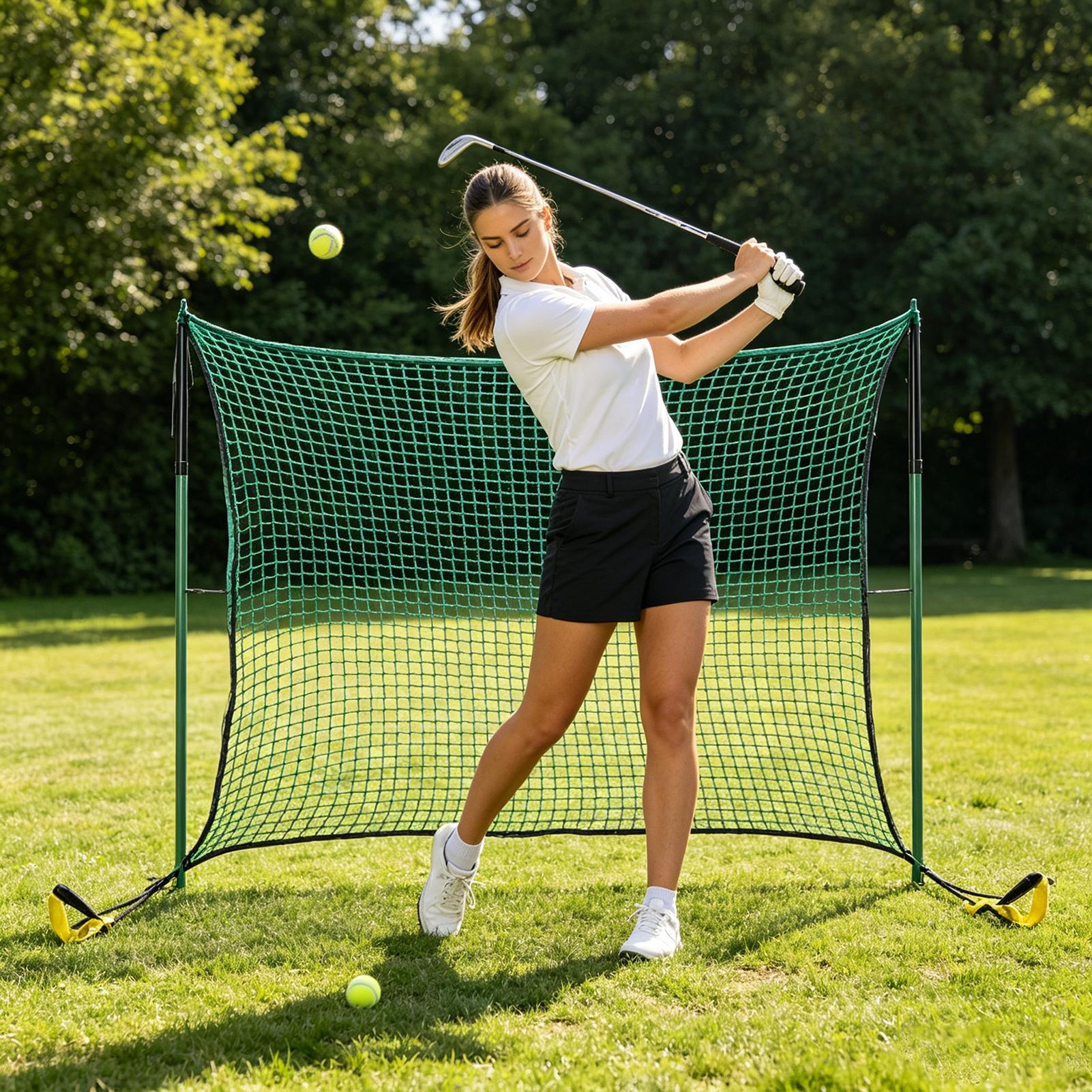 Golf Hitting Net Outdoor Train - đánh giá và giá Home Gym Practice