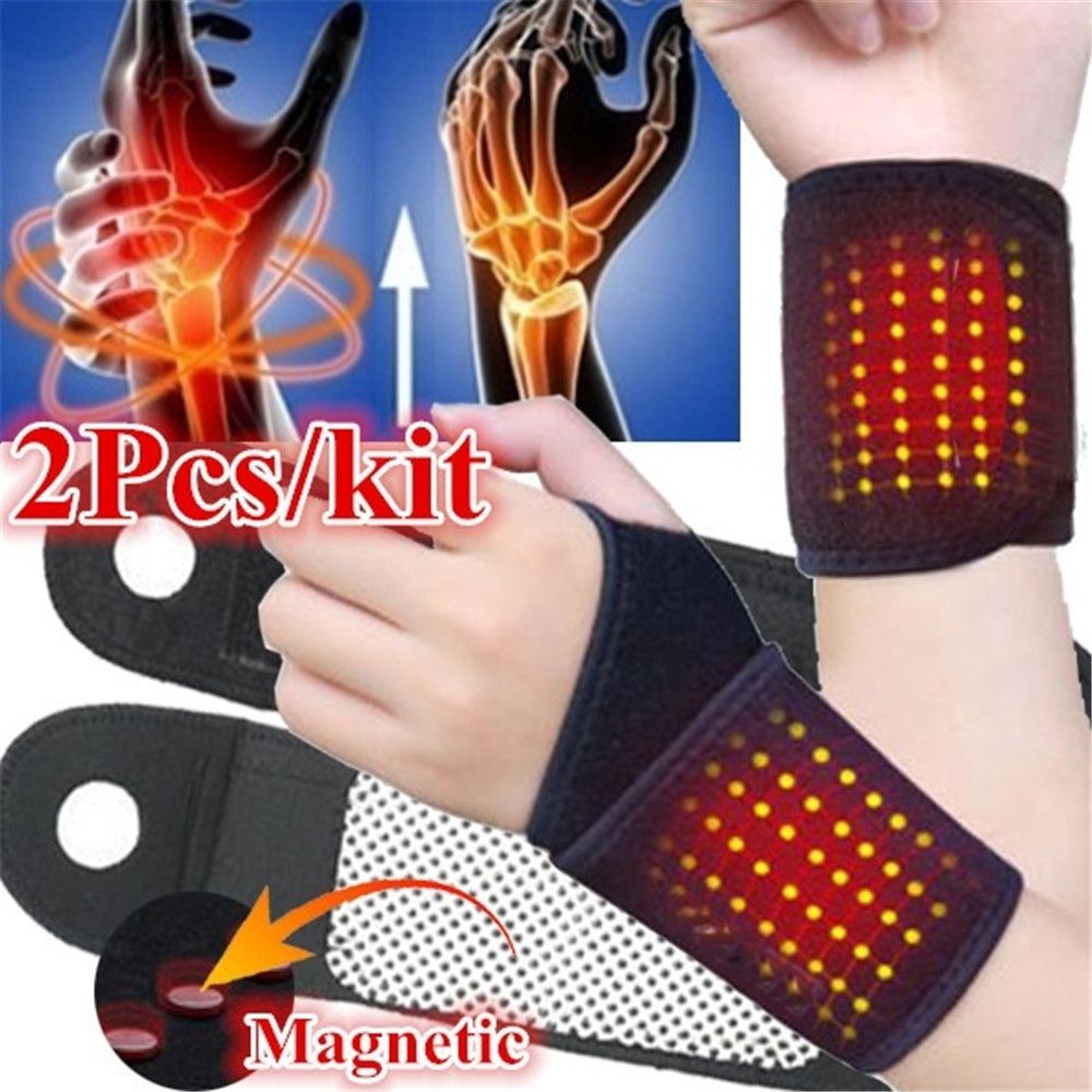 1 Pair Tourmaline Self-Heating - đánh giá và giá Lifting Straps Wrist